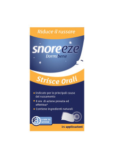 SNOREEZE STRIPS ORAL 14PZ