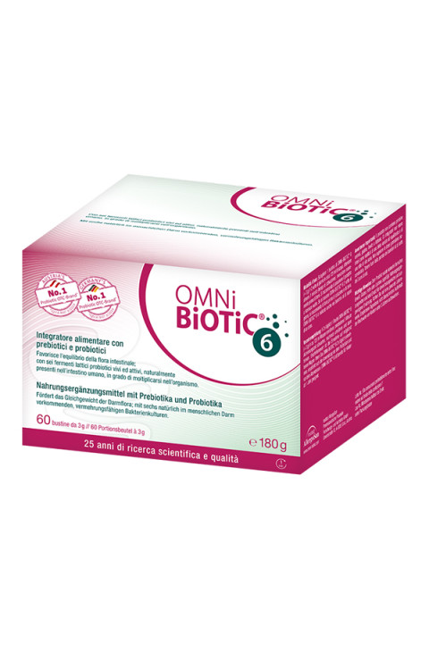 Omni Biotic 6 Polvere 60 Bustine 180g