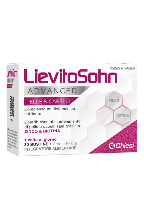 Chiesi Lievito Sohn - Advanced Integratore Pelle e Capelli, 30 Bustine