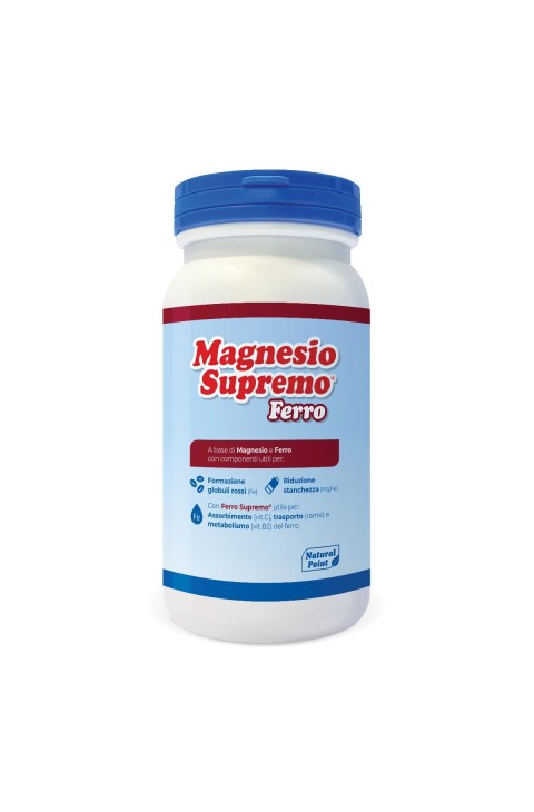 Magnesio Supremo Ferro Integratore per Riduzione della Stanchezza 150 gr