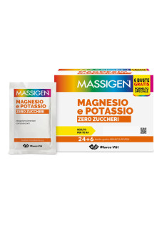 Magnesio e Potassio Zero Zuccheri 24+6 Bustine OMAGGIO