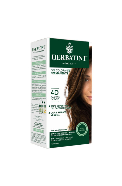 HERBATINT 4D CASTANO DORAT 135ML