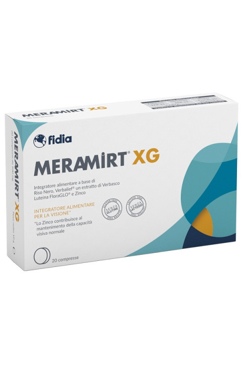 Fidia Farmaceutici Meramirt XG Integratore Alimentare, 20 Compresse
Fidia Farmaceutici Meramirt XG Integratore Alimentare, 20 Compresse