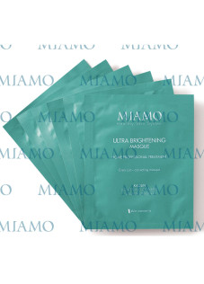 Miamo Ultra Brightening Masque Maschera Schiarente Uniformante, 6 x 10ml