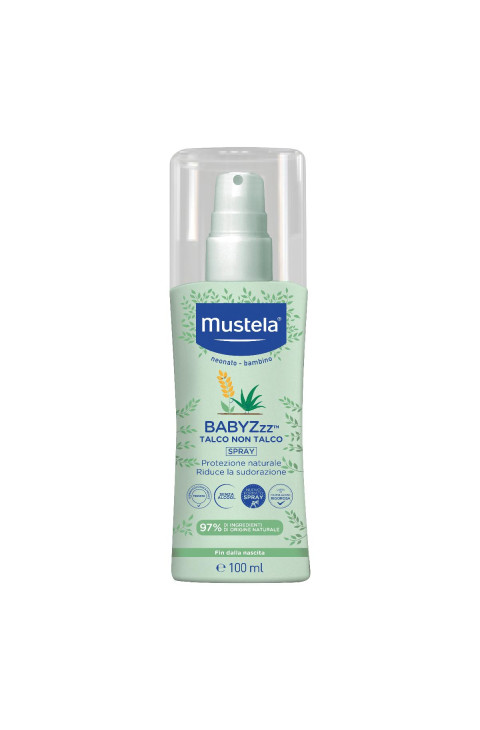 Mustela BABYZzz Talco Non Talco Spray, 100ml