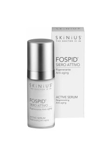 Skinius Fospid - Siero Attivo Viso Rigenerante e Antiage, 30ml