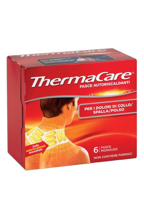 Thermacare Fasce Autoriscaldanti Collo Spalla Polso, 6 Fasce