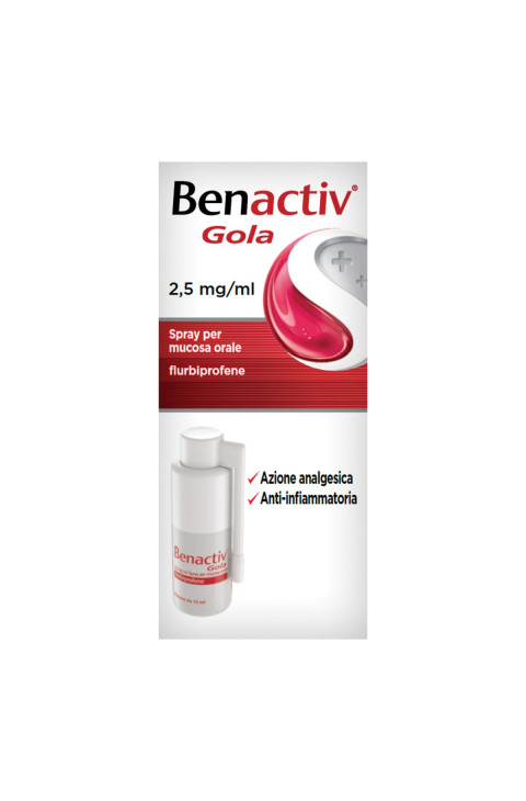 Benactiv Gola*spray 15ml 0,25%