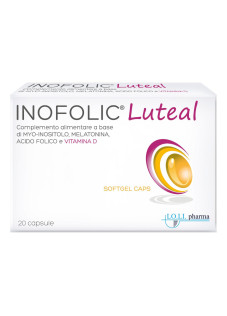 Inofolic Luteal 20 Capsule Molli Integratore per Gravidanza