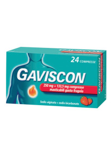 Gaviscon*24cpr Frag250+133,5mg