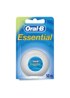 Oral-B Essential Floss Filo Interdentale Non Cerato, 50 Metri