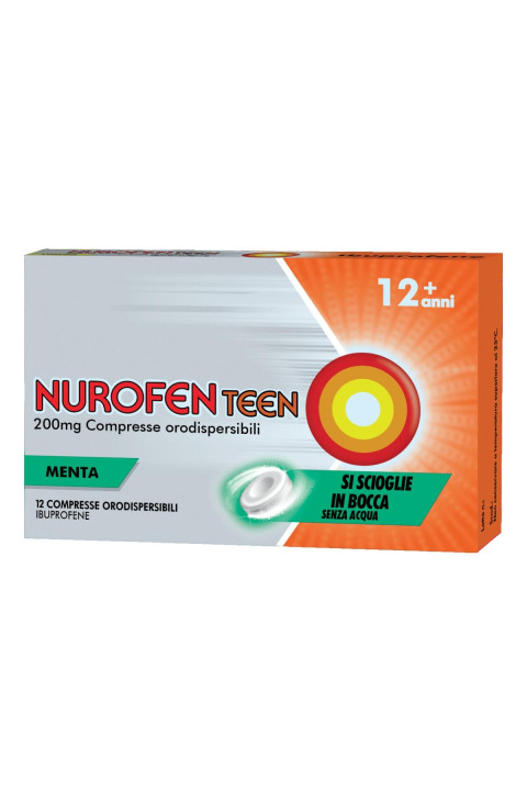 Nurofenteen*12cpr Orod 200mg M