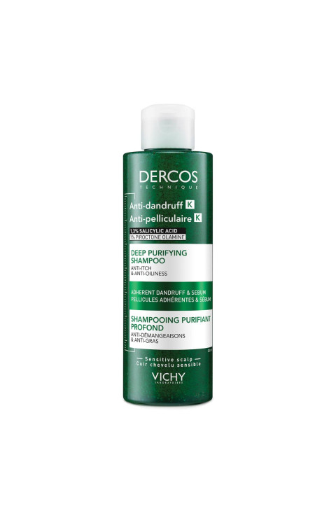Vichy Dercos Technique - Shampoo Antiforfora K Purificante Intensivo, 250ml Vichy Dercos Technique - Shampoo Antiforfora K Purificante Intensivo, 250ml