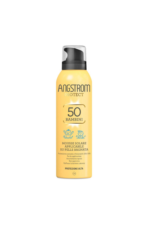 Angstrom Protect Mousse Solare SPF50 per Bambini, 150ml
