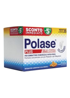 Polase Plus Integratore Sali Minerali Magnesio Potassio Arancia Mandarino,36 Bst