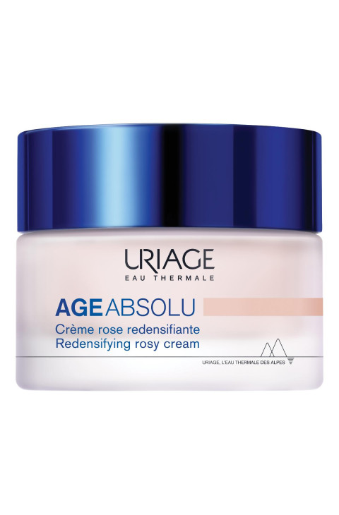 Uriage Age Absolu - Crema Rosa Ridensificante Antietà con Retinolo, 50ml Uriage Age Absolu - Crema Rosa Ridensificante Antietà con Retinolo, 50ml