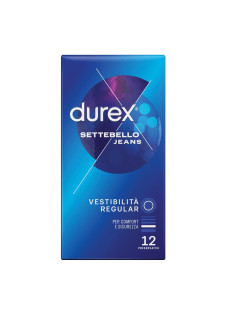 Durex Jeans Profilattici, 12 pezzi