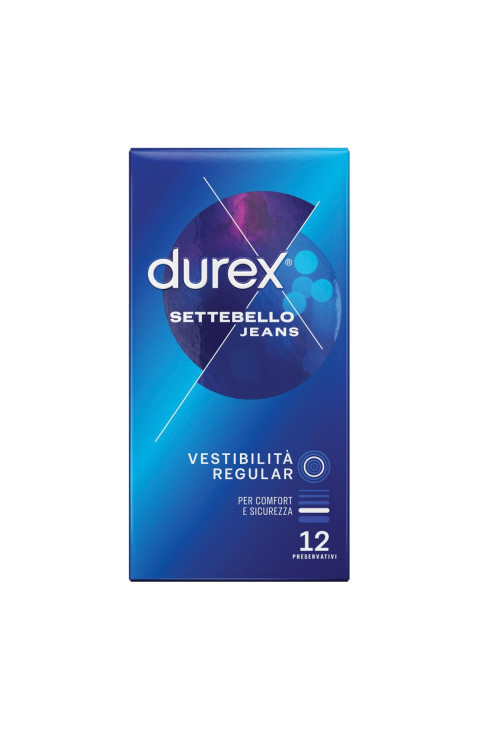 Durex Jeans Profilattici, 12 pezzi