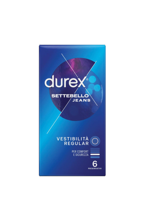 Durex Jeans Profilattici, 6 pezzi