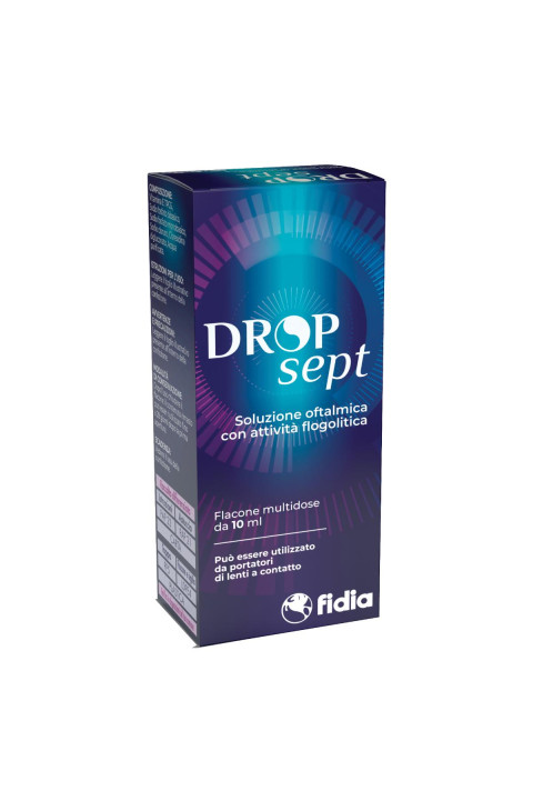 SOOFT Dropsept Soluzione Oftalmica con Attività Flogolitica, 10ml
