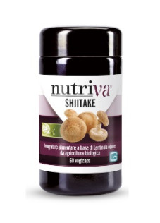 NUTRIVA SHITAKE 60CPS VEG