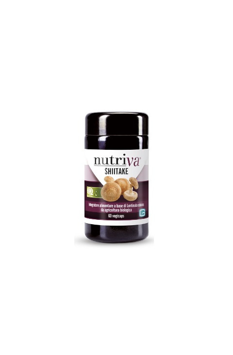 NUTRIVA SHITAKE 60CPS VEG