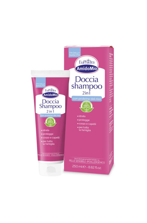 Euphidra AmidoMio - Doccia Shampoo 2 in 1 Extra Delicato, 250ml
Euphidra AmidoMio - Doccia Shampoo 2 in 1 Extra Delicato, 250ml