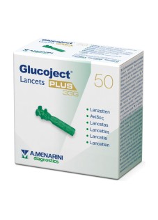 GLUCOJECT LANCETS PLUS G33 50P