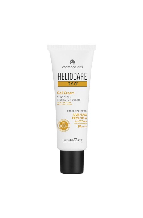 Heliocare 360° SPF100+ Gel Cream Protezione Solare Viso, 50ml