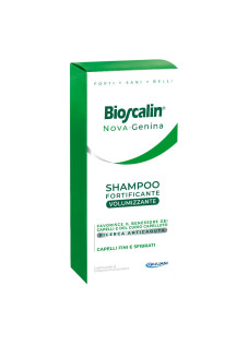 Bioscalin NovaGenina - Shampoo Fortificante Volumizzante Capelli Deboli, 200ml