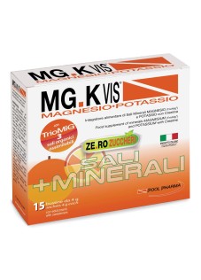 MG.K VIS Magnesio Potassio Orange Zero Zuccheri, 15 bustine