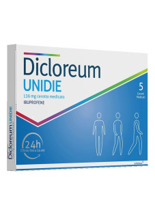 Dicloreum Unidie Cerotto Medicato 136mg, 5 Cerotti