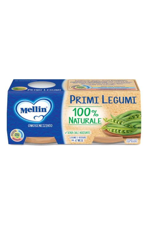 Mellin Omogeneizzato Primi Legumi 2 x 80 g Mellin Omogeneizzato Primi Legumi 2 x 80 g