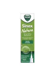 Vicks Sinex - Natura Spray Salino Ipertonico Naso Chiuso, 20ml
