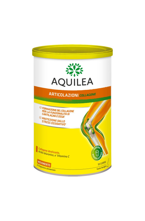 Aquilea Collagene Integratore per Cartilagini Ossa e Pelle Gusto Vaniglia, 315g Aquilea Collagene Integratore per Cartilagini Ossa e Pelle Gusto Vaniglia, 315g