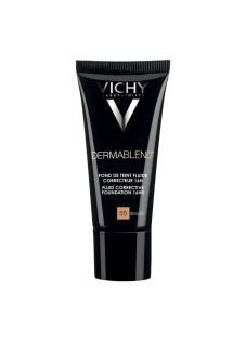 Vichy Dermablend - Fondotinta Correttore Fluido 16H Tonalità 55 Bronze, 30ml