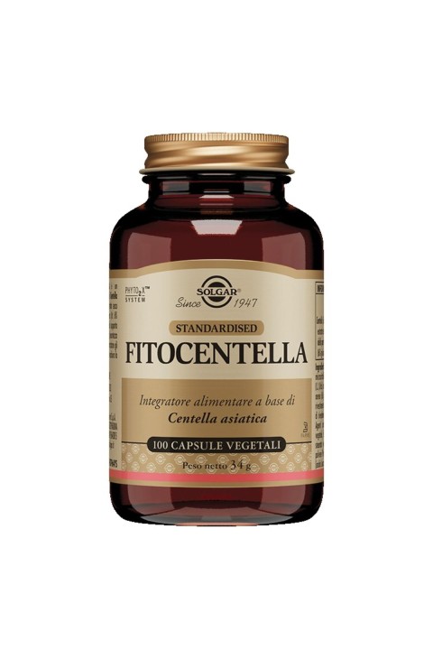 Solgar Fitocentella Integratore Memoria 100 Capsule Vegetali
