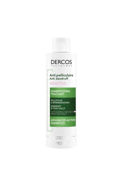 Dercos - Shampoo Antiforfora Capelli Sensibili, 200ml