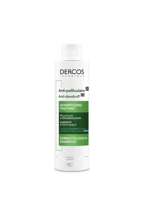 Dercos - DT Shampoo Antiforfora DS Capelli da Normali a Grassi, 200ml