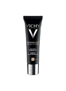 Vichy Dermablend - 3D Fondotinta Coprente per Pelle Grassa Tonalità 25, 30ml
