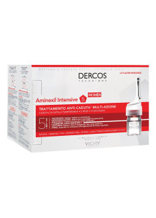 Vichy Dercos - Aminexil Trattamento Anticaduta Donna, 42 Fiale x 6ml
