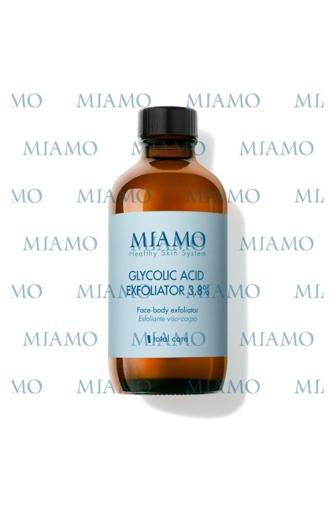 Miamo Glycolic Acid Exfoliator 3.8% Esfoliante Viso Corpo, 120ml