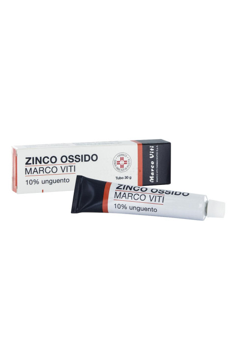 Zinco Ossido Mv 10% Unguento Lenitivo e Protettivo di Eczemi Dermatosi e Lievi Escoriazioni, 30g