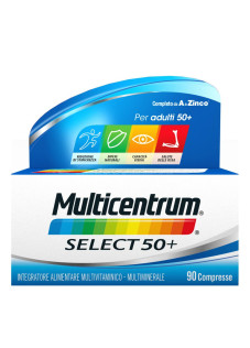 Multicentrum Adulti 50+ Integratore Multivitaminico Vitamina B Calcio, 90 Cpr