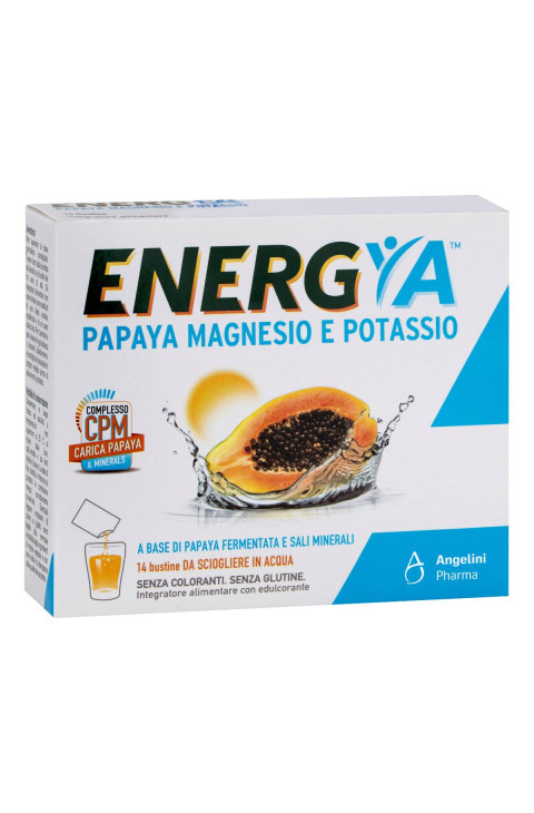 Energya Papaya Fermentata Magnesio E Potassio,14 bustine