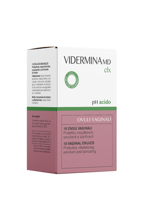 VIDERMINA CLX Ovuli Vaginali 10 Pezzi