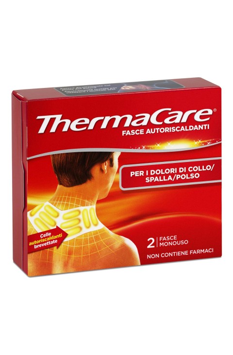 Thermacare Fascia Auto-riscaldante Collo Spalla Polso, 2 fasce