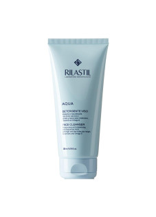 Rilastil Aqua - Detergente Viso per Tutti i Tipi di Pelle, 200ml
