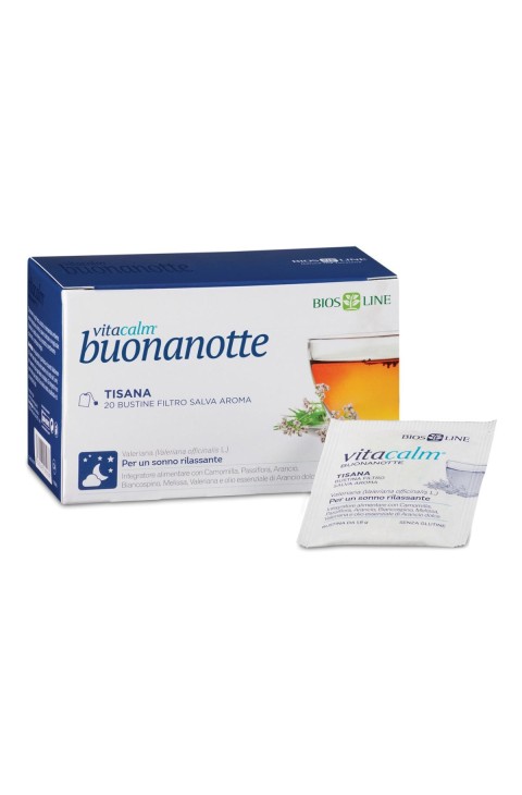 Vitacalm Buonanotte Tisana Integratore Alimentare 20 Bustine