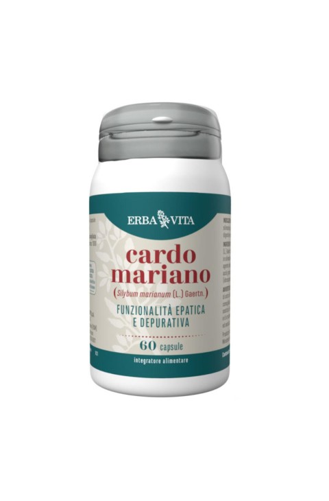 Cardo Mariano Integratore Funzionalità Epatica,60 Capsule Cardo Mariano Integratore Funzionalità Epatica,60 Capsule